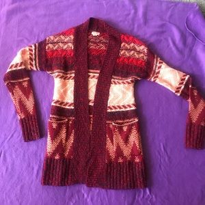 (SOLD on another site) Multicolored Cardigan